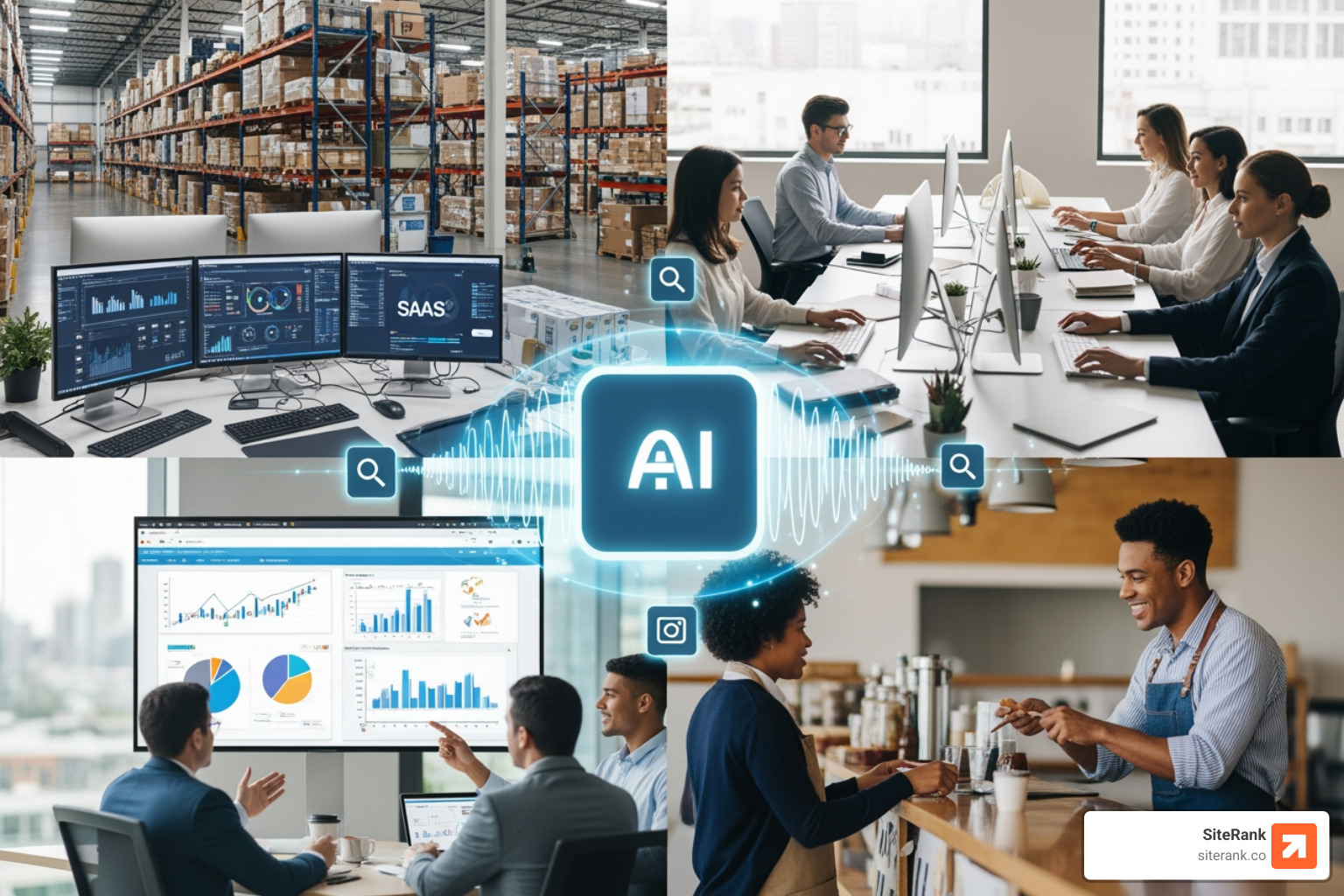 Industry use cases for AI search visibility Industry use cases for AI search visibility