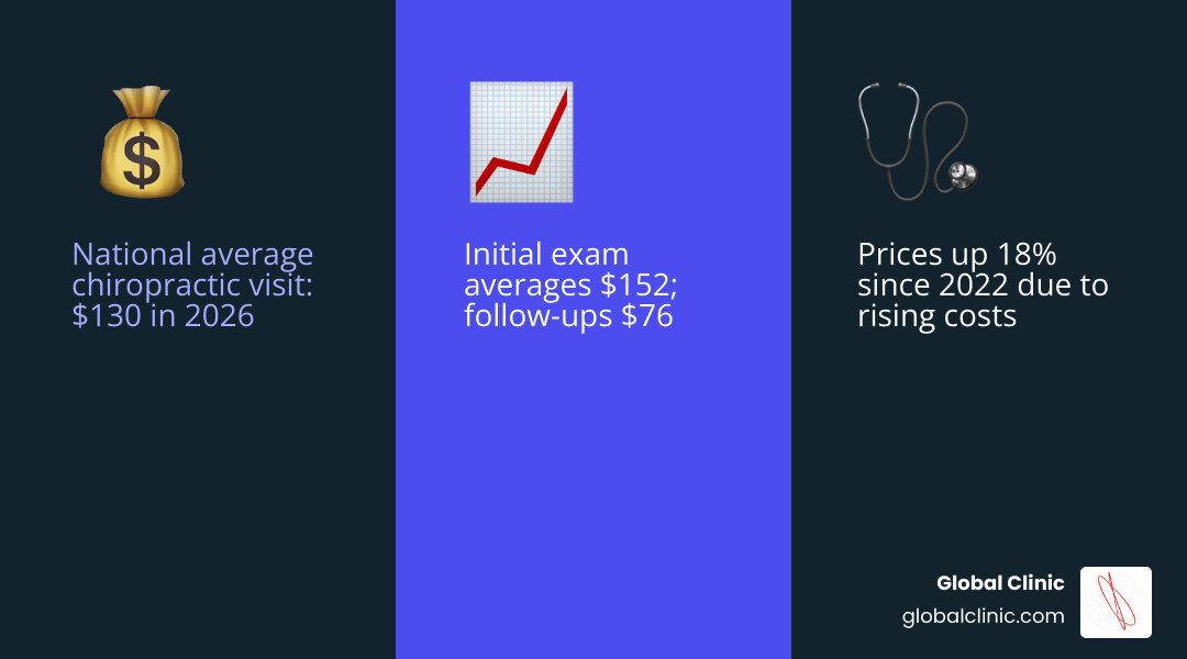 2026 chiropractic cost breakdown infographic with averages by visit type and insurance status infographic 2026 chiropractic cost breakdown infographic with averages by visit type and insurance status infographic