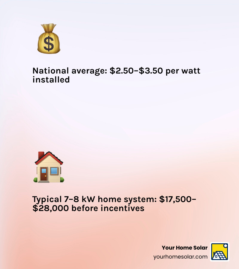 2026 solar cost breakdown infographic showing cost per watt, system sizes, and average total prices infographic 2026 solar cost breakdown infographic showing cost per watt, system sizes, and average total prices infographic