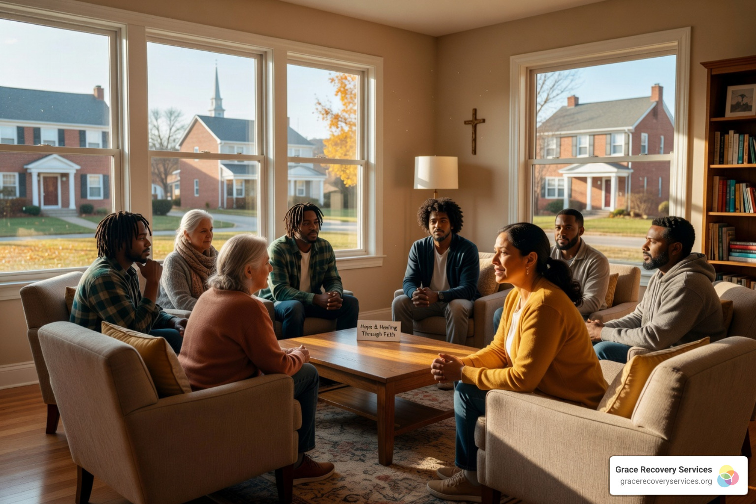 A client in a compassionate Christian counseling session - Christian rehab near Pittsburgh