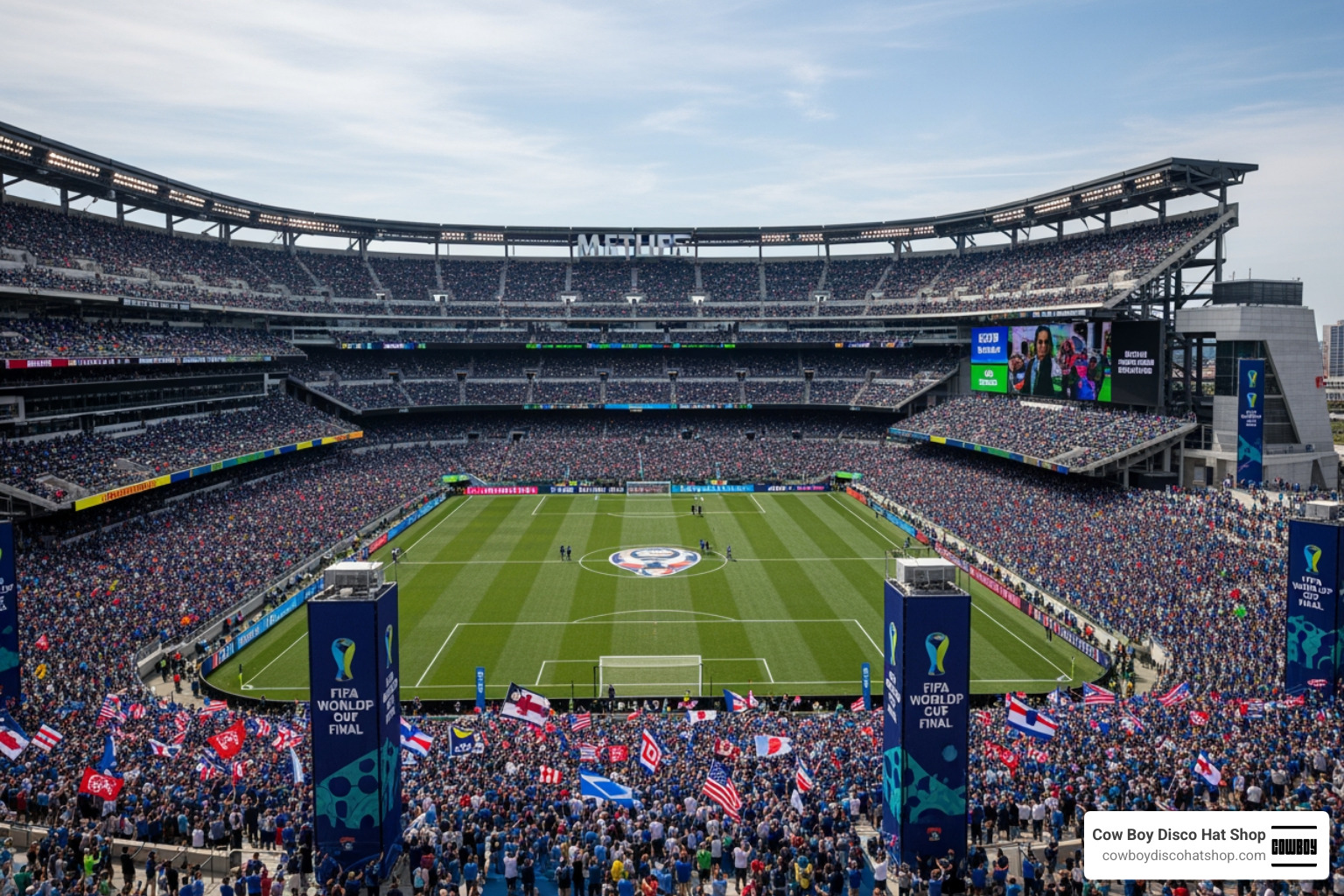 MetLife Stadium in East Rutherford New Jersey the venue for the 2026 World Cup Final