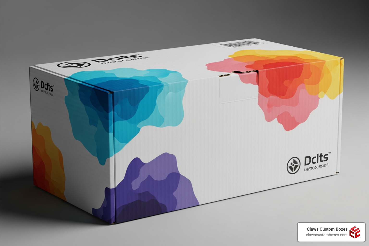 Durable corrugated mailer box with high-quality digital printing