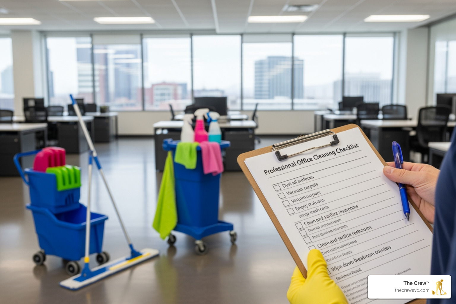 A detailed professional office cleaning checklist for Denver facilities A detailed professional office cleaning checklist for Denver facilities