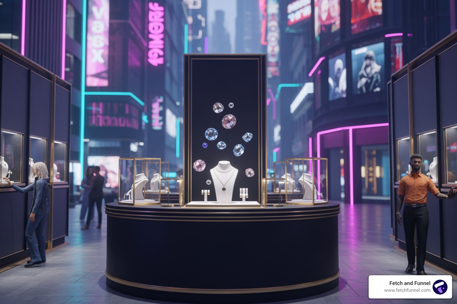 Virtual storefront in Decentraland Virtual storefront in Decentraland