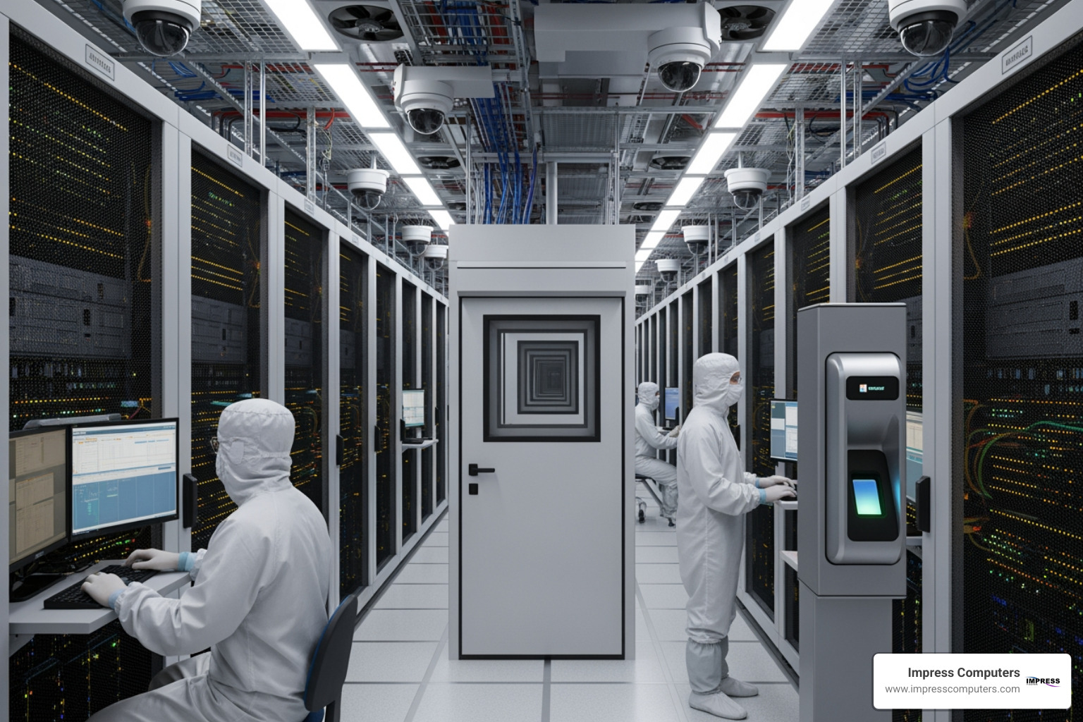 Inside a high-security Microsoft data center Inside a high-security Microsoft data center