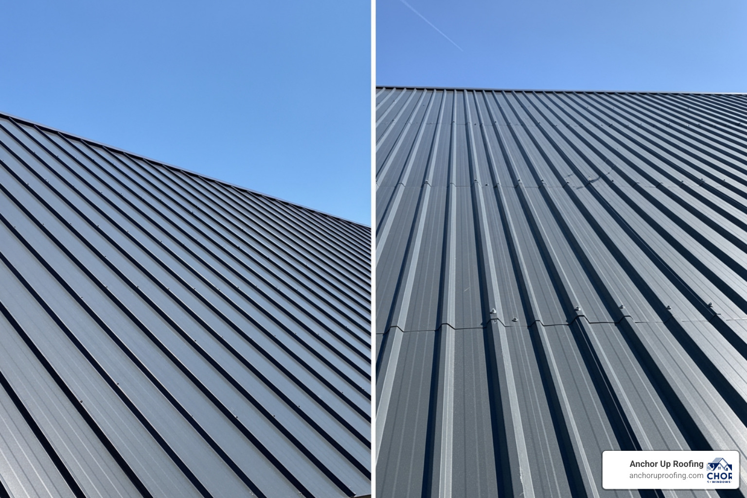 Standing seam vs corrugated panels comparison