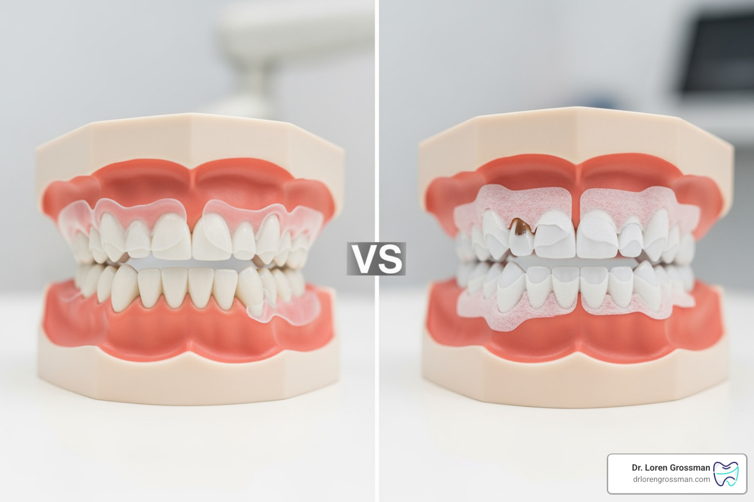 Comparison of custom dental trays versus generic whitening strips