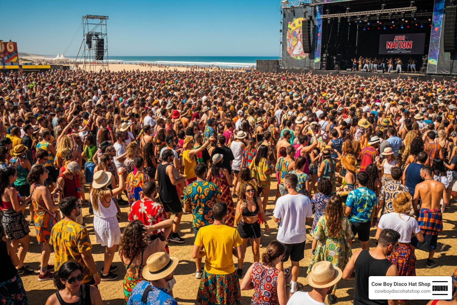 40,000 attendees at Afro Nation Portugal enjoying the sun and music