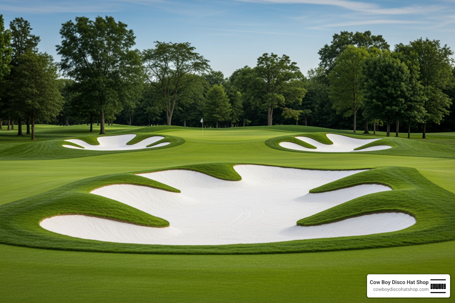 Restored bunkers on the 11th hole at Aronimink Golf Club Restored bunkers on the 11th hole at Aronimink Golf Club