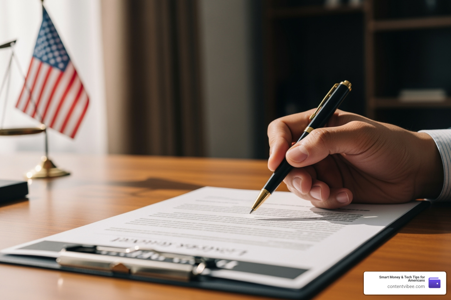 legal fee agreement document being signed legal fee agreement document being signed