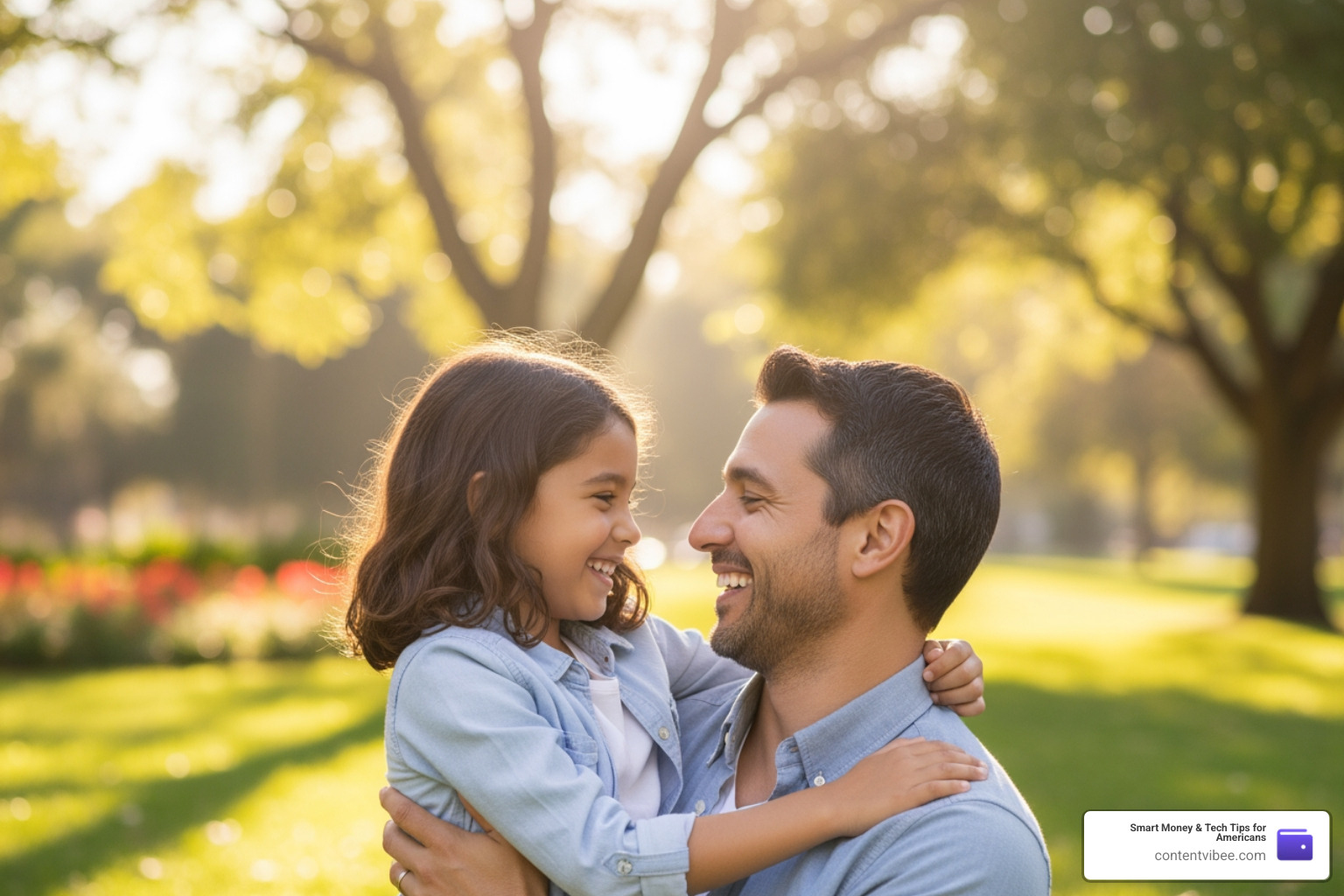 parent and child in a peaceful setting representing a successful custody outcome parent and child in a peaceful setting representing a successful custody outcome