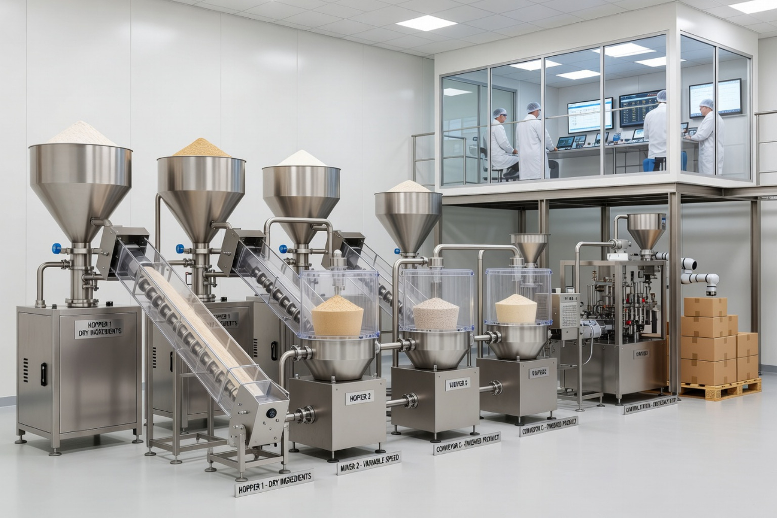 batching systems for food processing batching systems for food processing