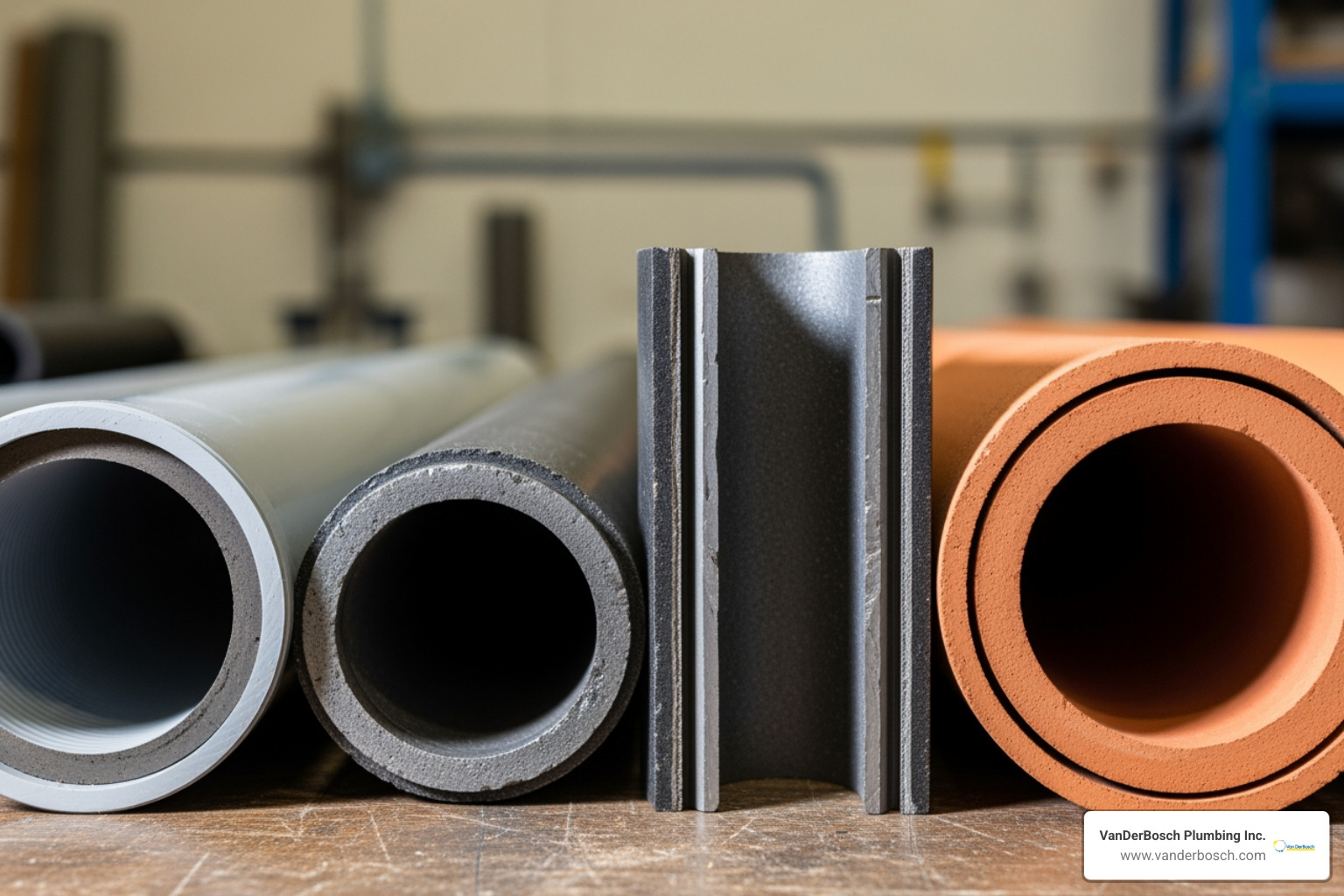 various pipe materials like PVC and cast iron used in residential sewer systems various pipe materials like PVC and cast iron used in residential sewer systems