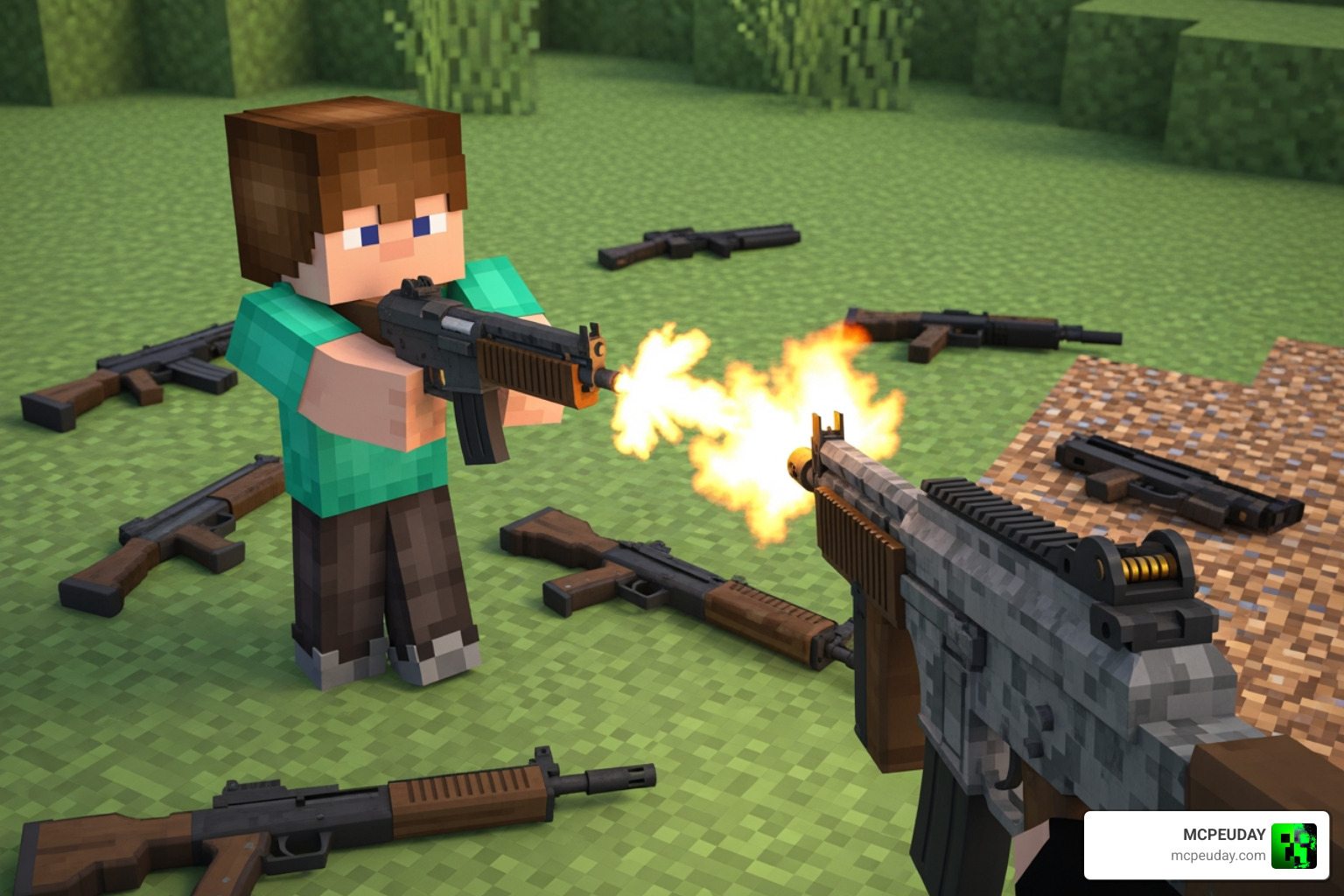 minecraft bedrock guns mod minecraft bedrock guns mod