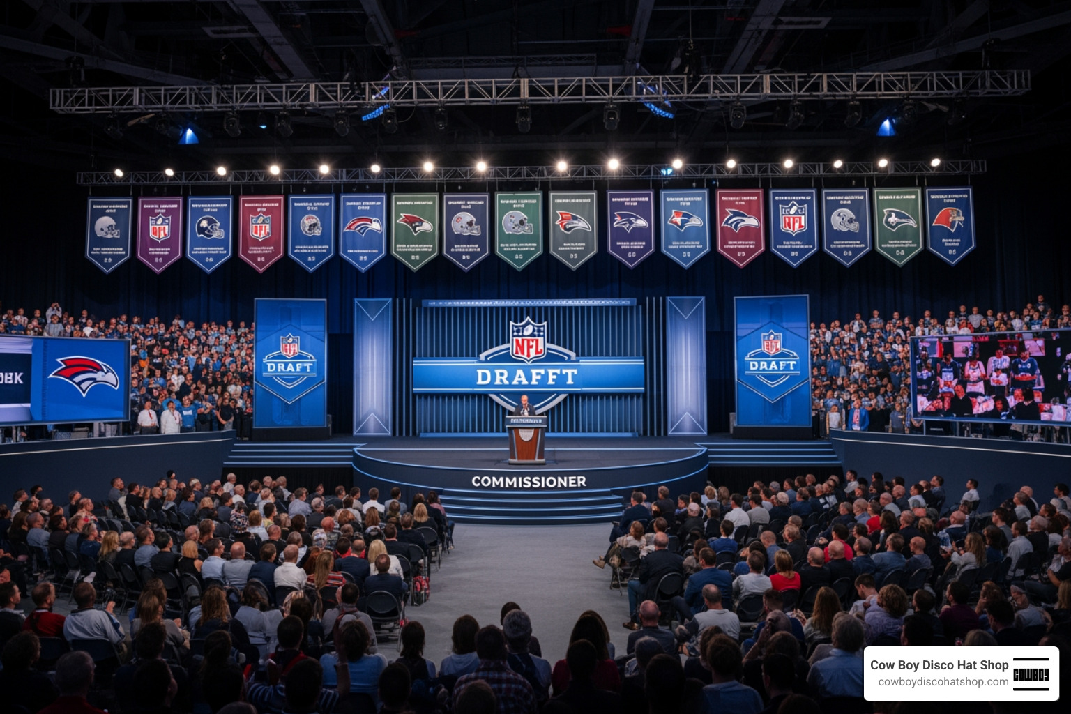 NFL draft podium NFL draft podium
