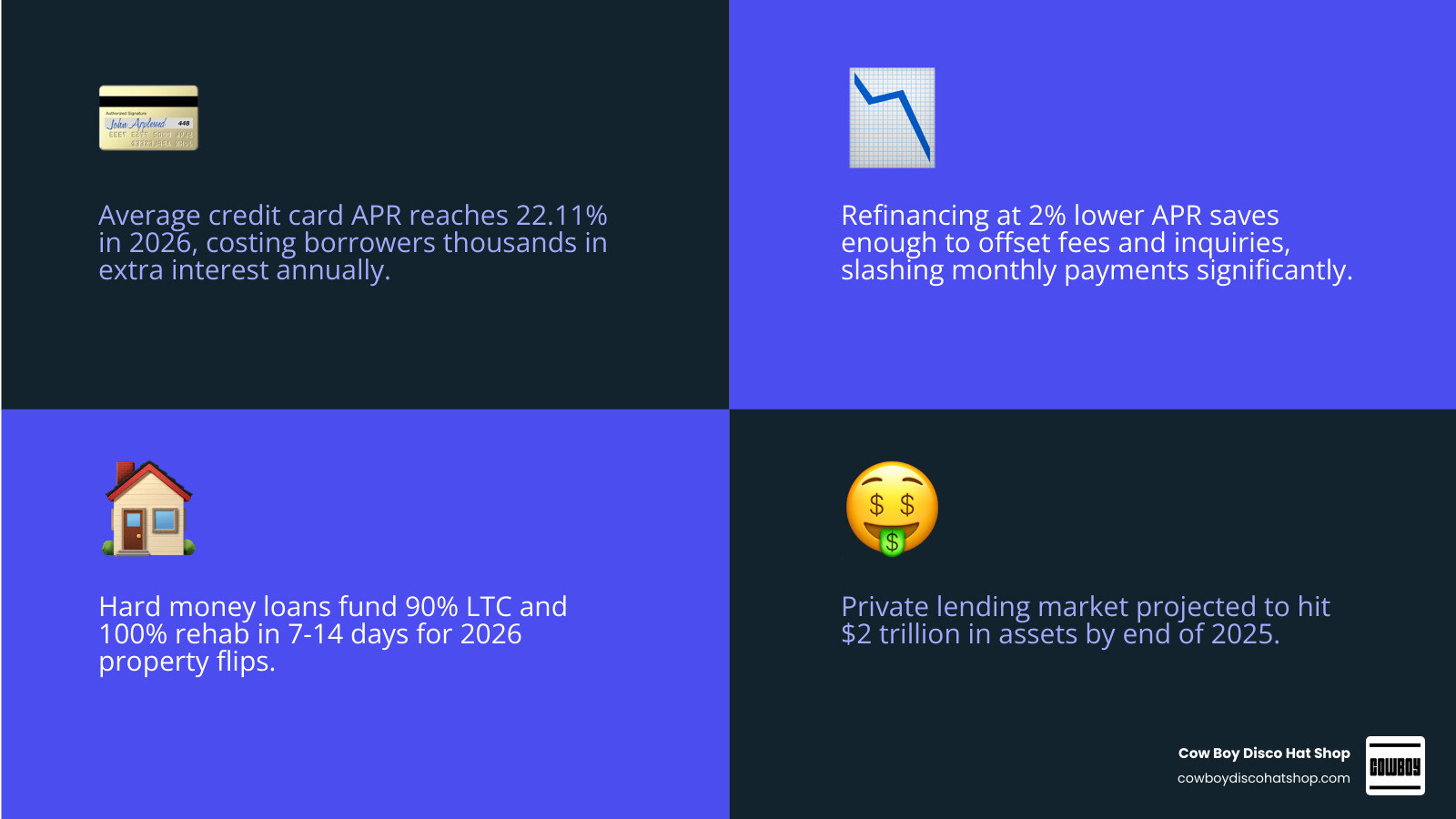 Infographic: 2026 Lending Trends and APR Averages infographic