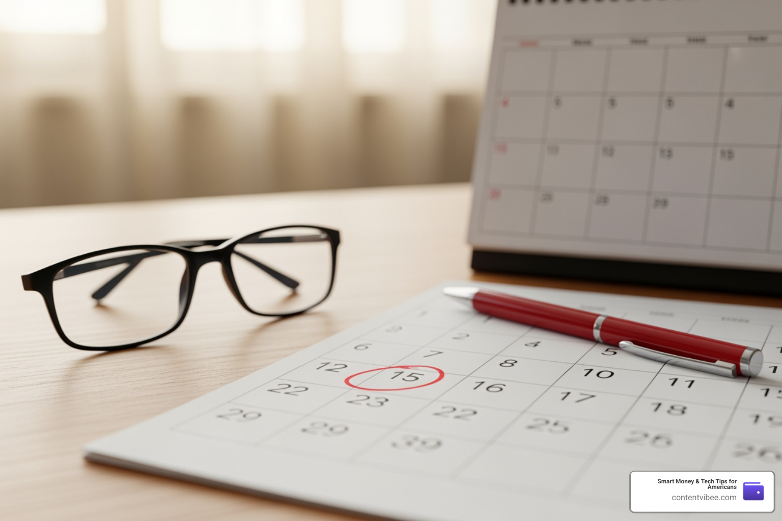A 2026 tax calendar highlighting March 1 and June 1 deadlines