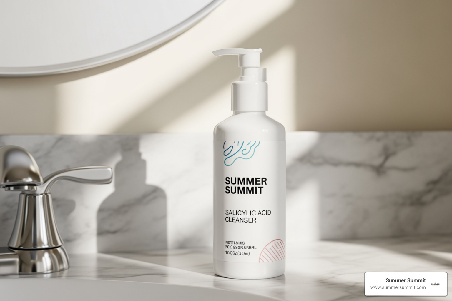 Summer Summit Salicylic Acid Cleanser bottle