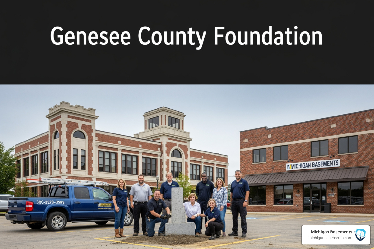 Residential foundation inspection in Genesee County