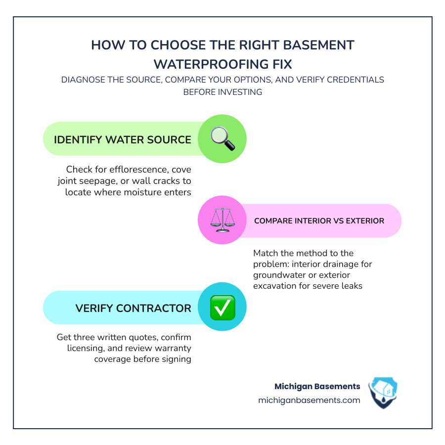 infographic showing that waterproofing systems usually cost less than 1% of the total building cost but save much more in