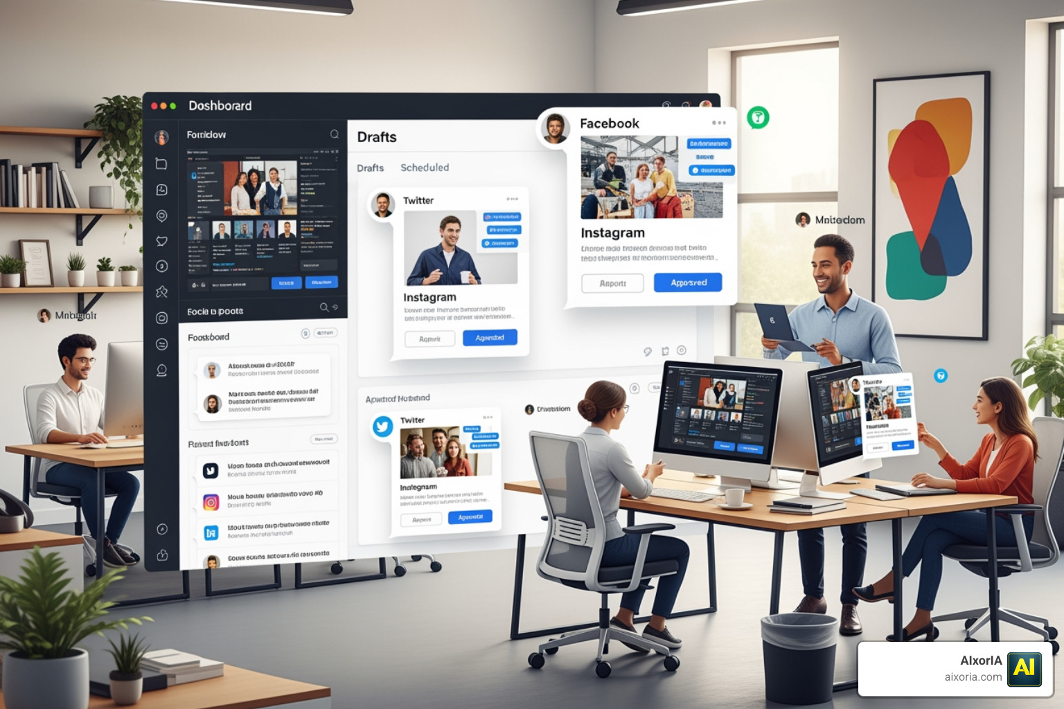 Team collaboration interfaces comparison