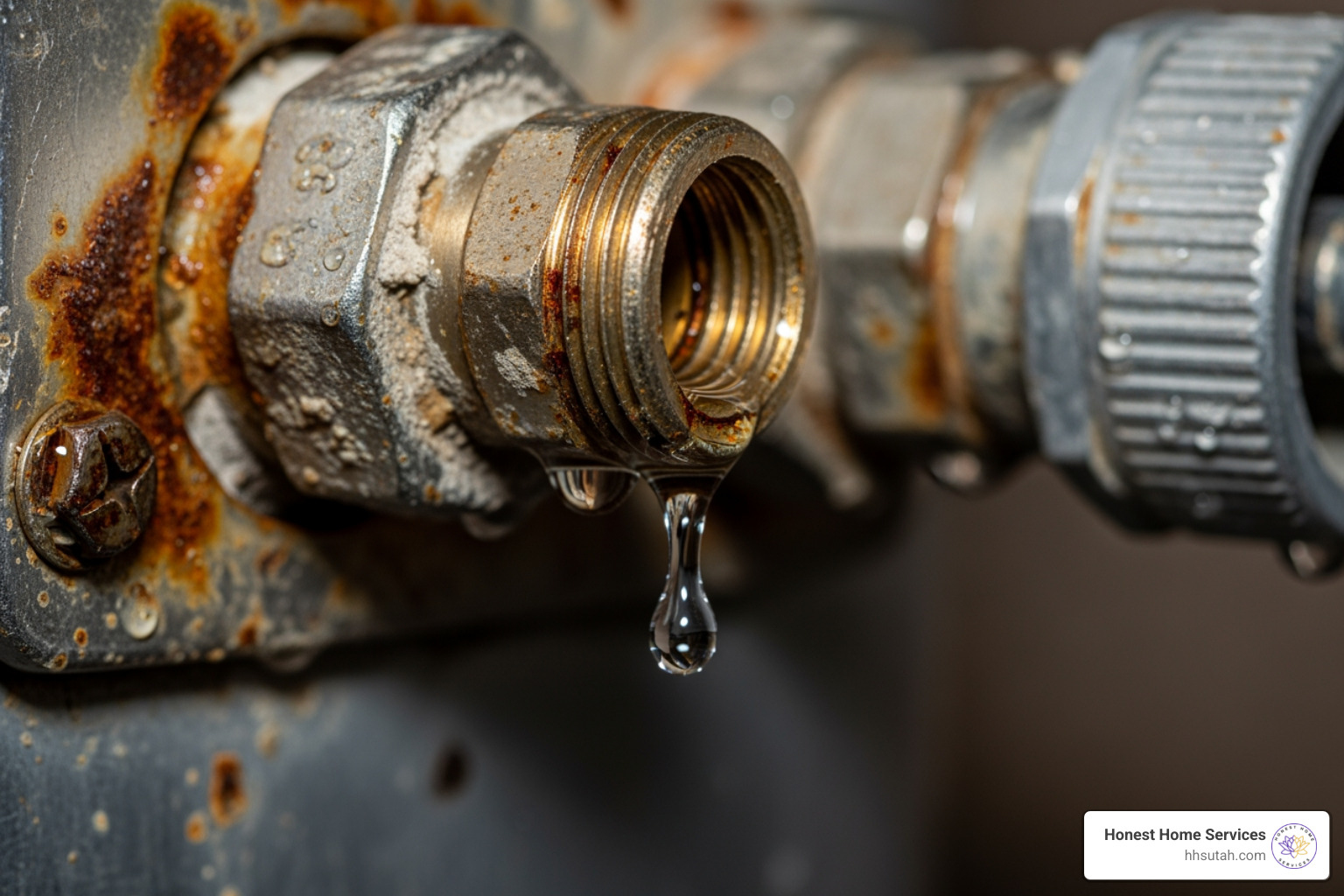 leaking water heater valve needing repair leaking water heater valve needing repair