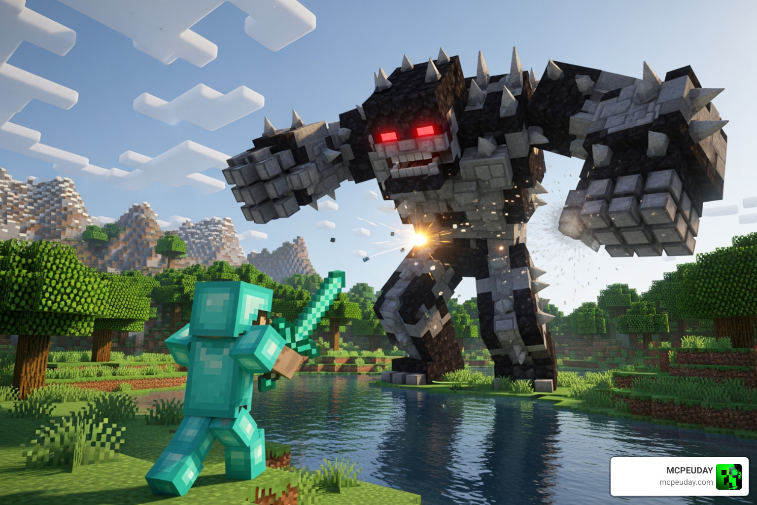 Titan Craft Addon Attack on Titan Minecraft Bedrock 1.21 gameplay Titan Craft Addon Attack on Titan Minecraft Bedrock 1.21 gameplay
