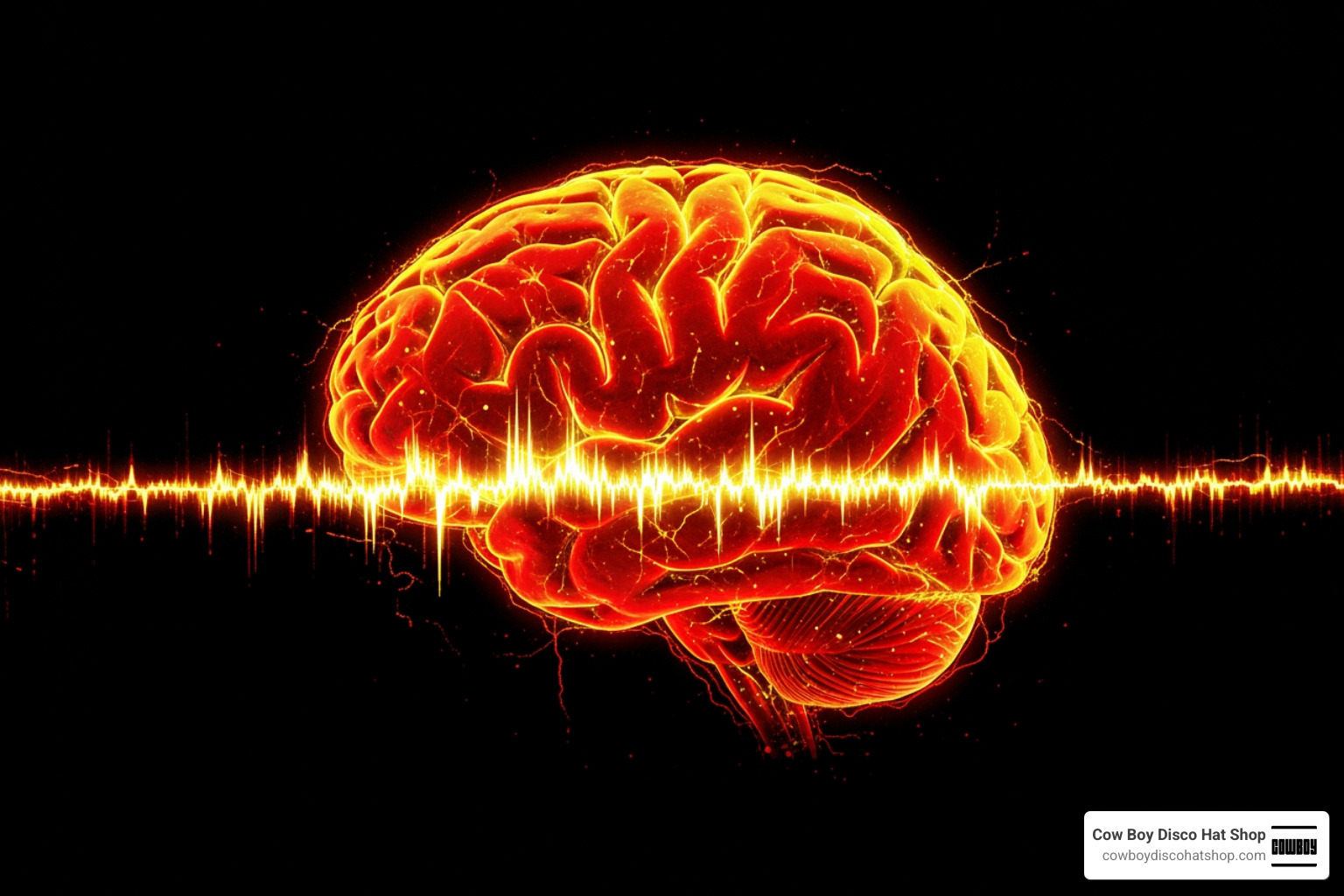 Brain activity heat map during fasting