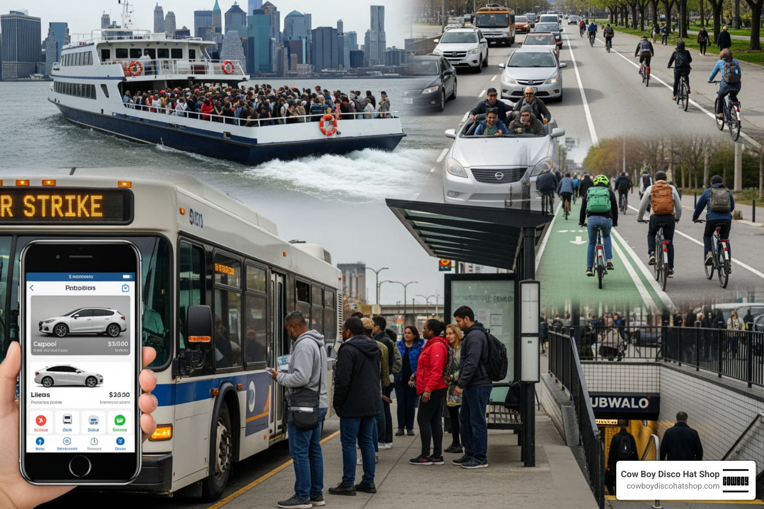 Accessible shuttle bus ramp being deployed for riders with disabilities