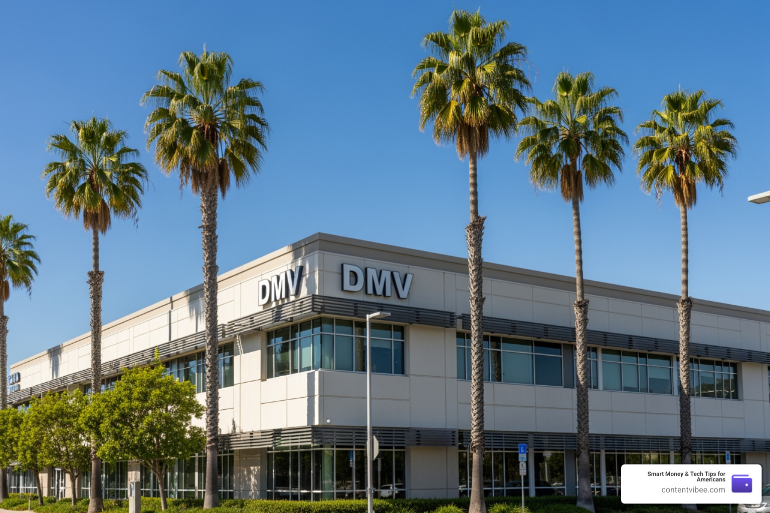 California DMV office building