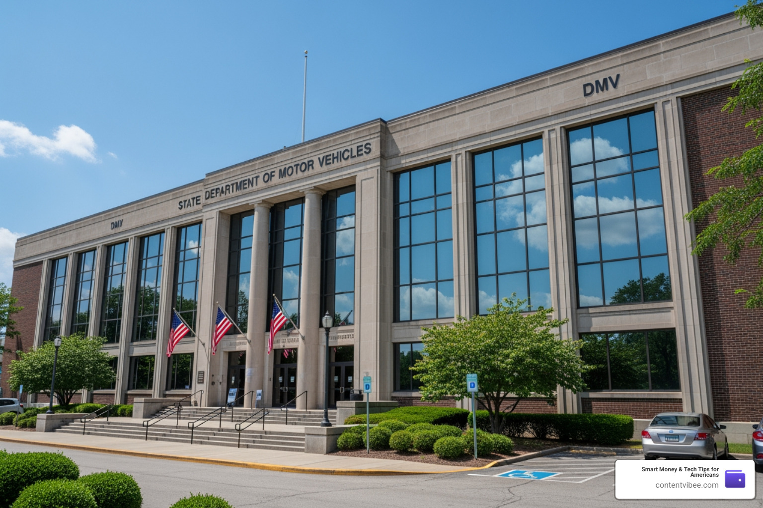State DMV building