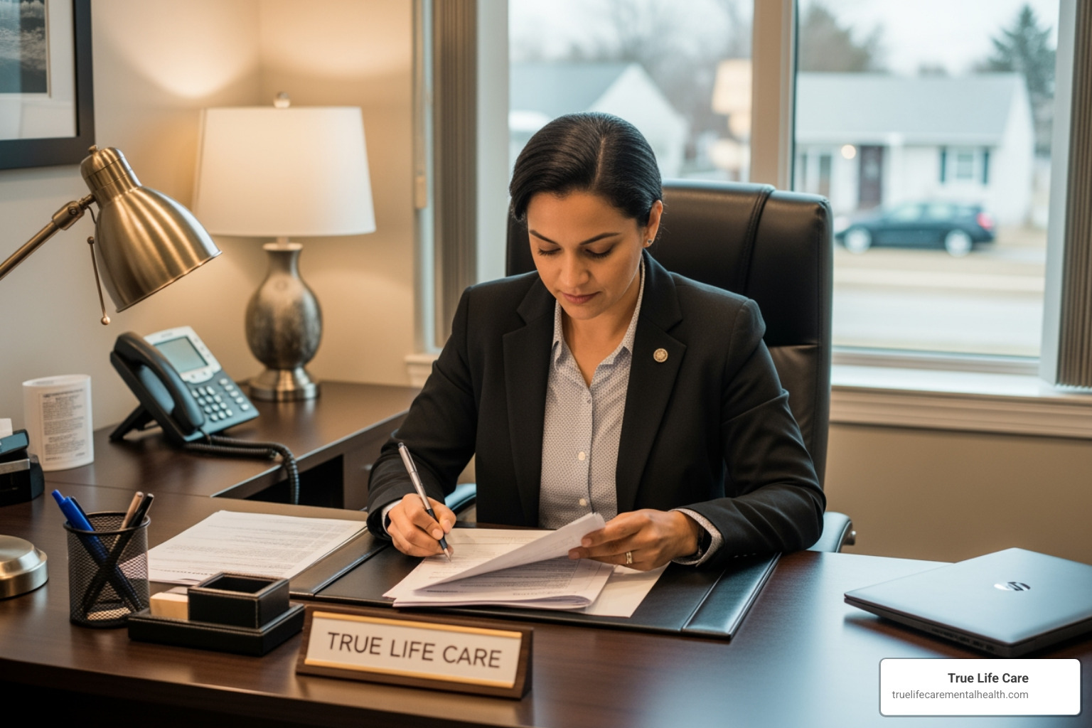 Psychiatrist in Matawan NJ reviewing medical records for a comprehensive evaluation Psychiatrist in Matawan NJ reviewing medical records for a comprehensive evaluation