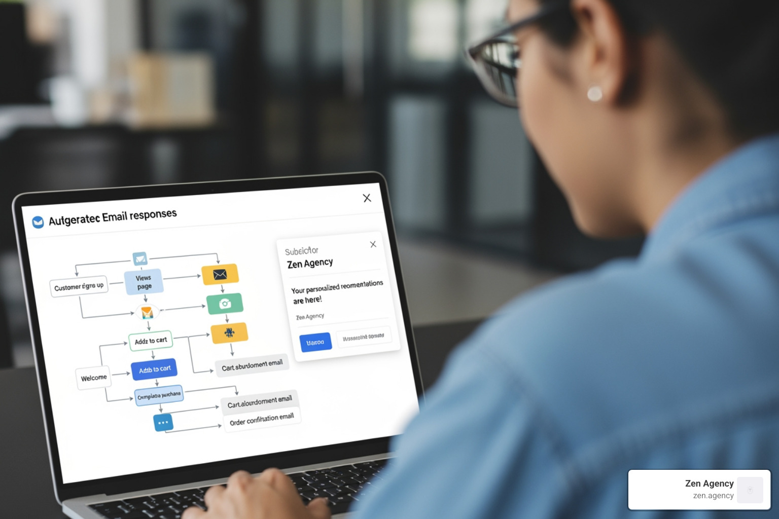 behavior-triggered email logic flow behavior-triggered email logic flow