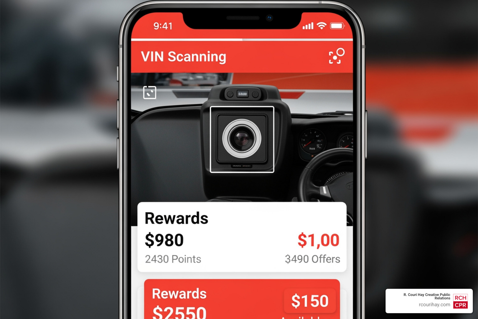 The AutoZone mobile app interface showing VIN scanning and rewards tracking The AutoZone mobile app interface showing VIN scanning and rewards tracking
