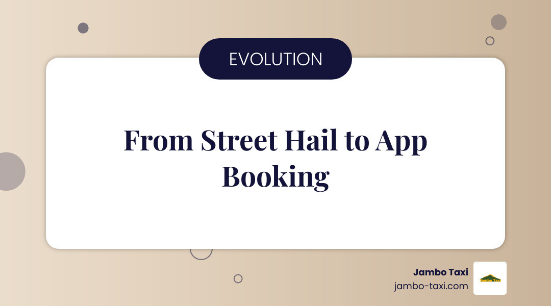 Infographic showing the evolution of taxi services from street hail to app booking and global market growth infographic Infographic showing the evolution of taxi services from street hail to app booking and global market growth infographic