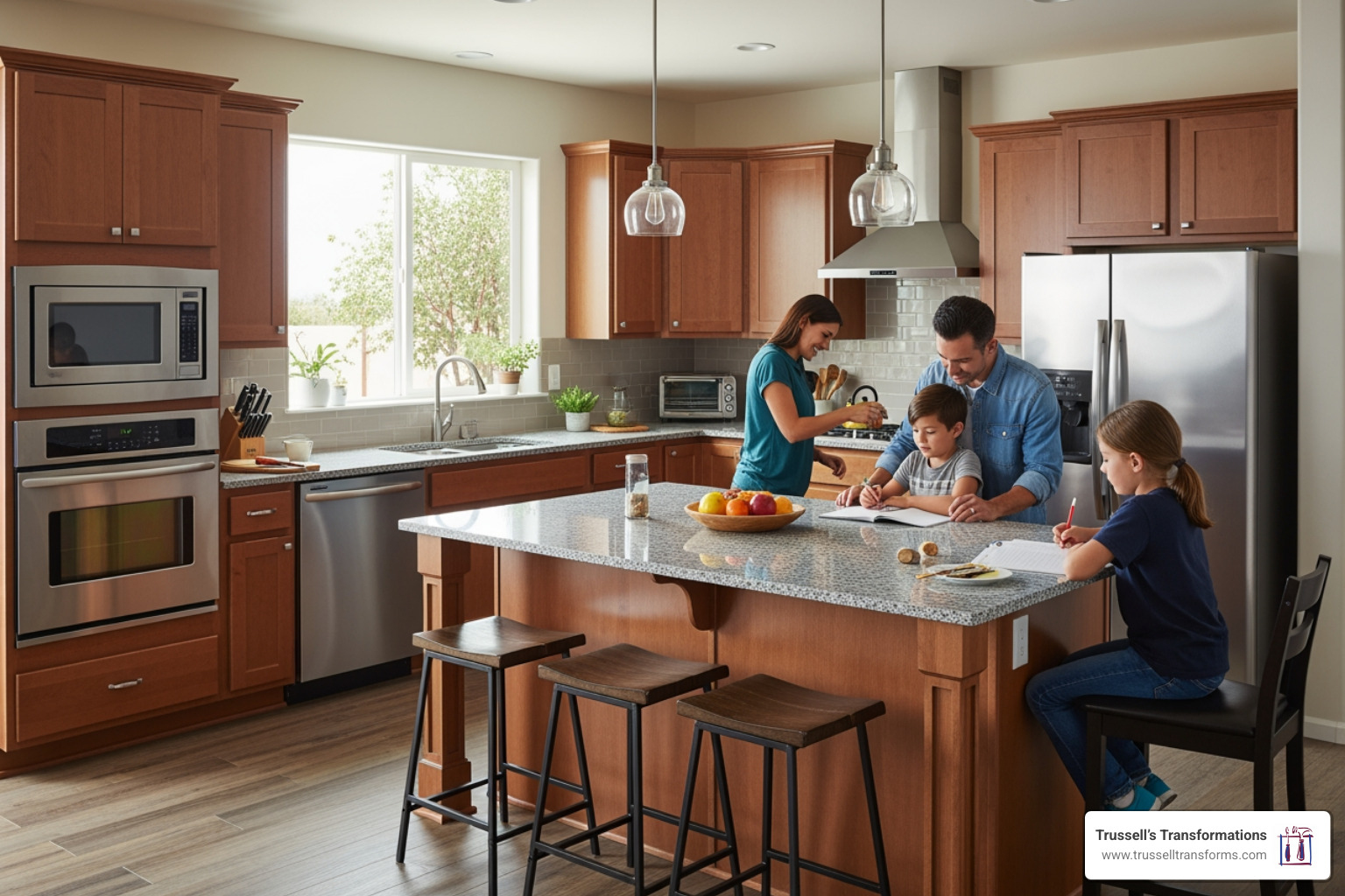 Gray Mist Granite Installed In A High-Traffic Albuquerque Kitchen Gray Mist Granite Installed In A High-Traffic Albuquerque Kitchen