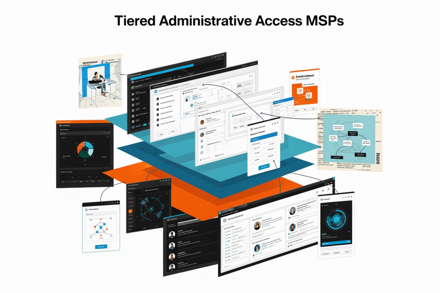 Tiered administrative access model for MSPs