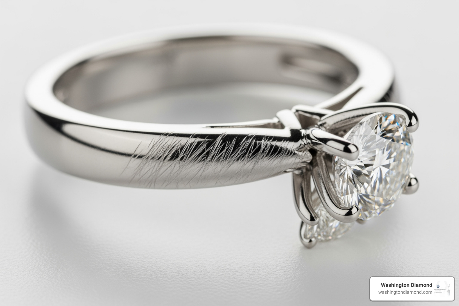 damaged jewelry with scratches and loose stones