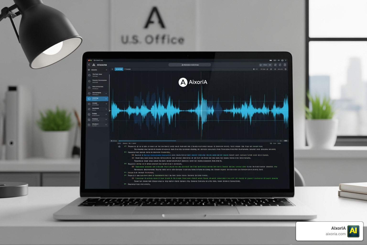Best transcription software tools AI interface processing audio