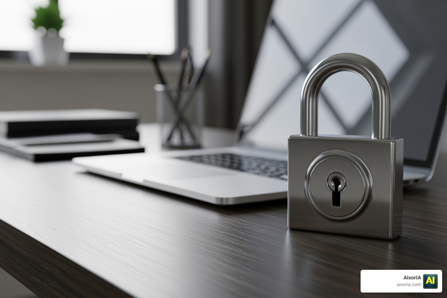 privacy lock icon representing data security
