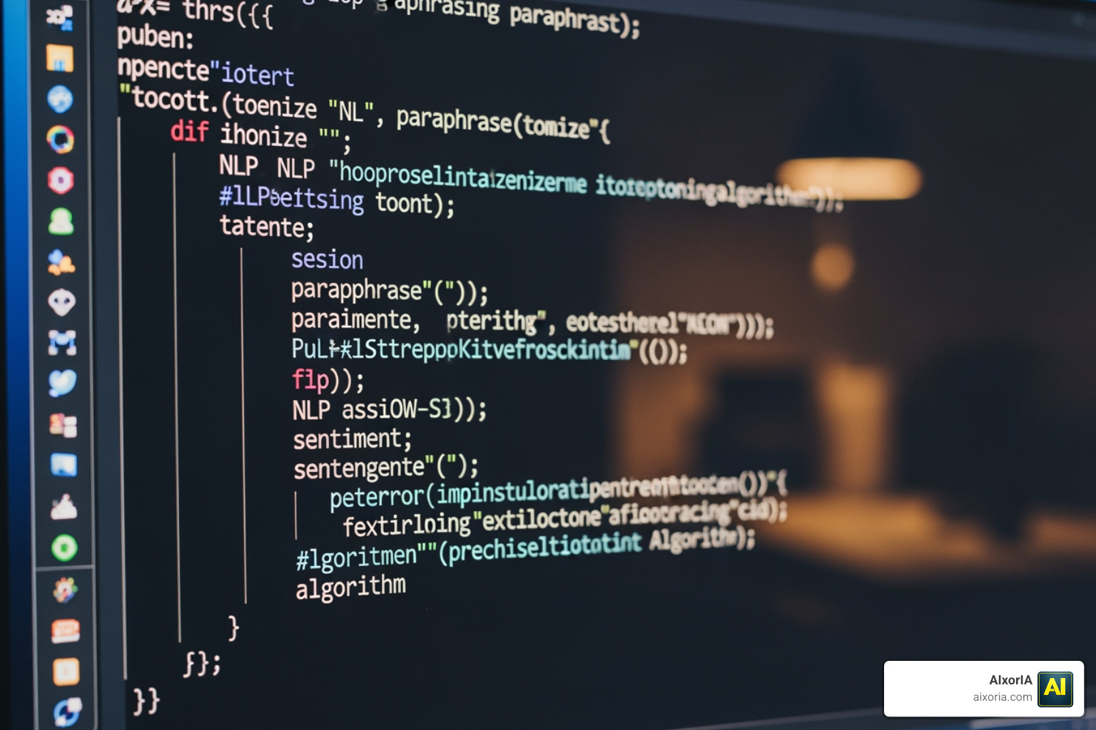 computer processing code for text manipulation
