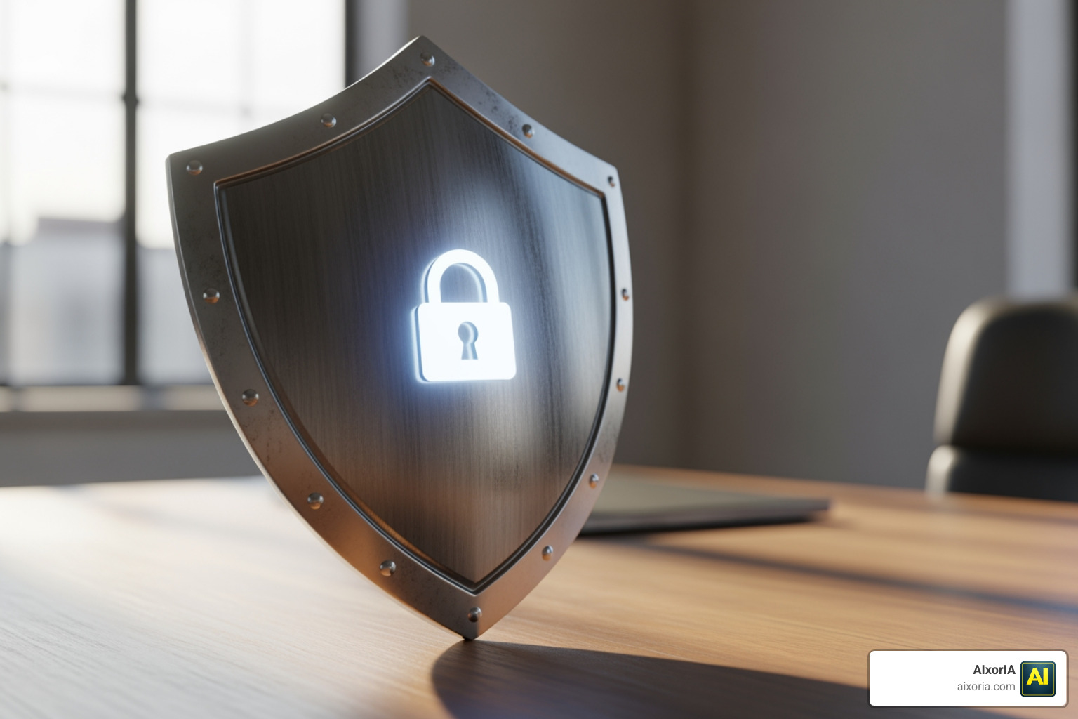 Digital copyright shield icon representing commercial safety and licensed data