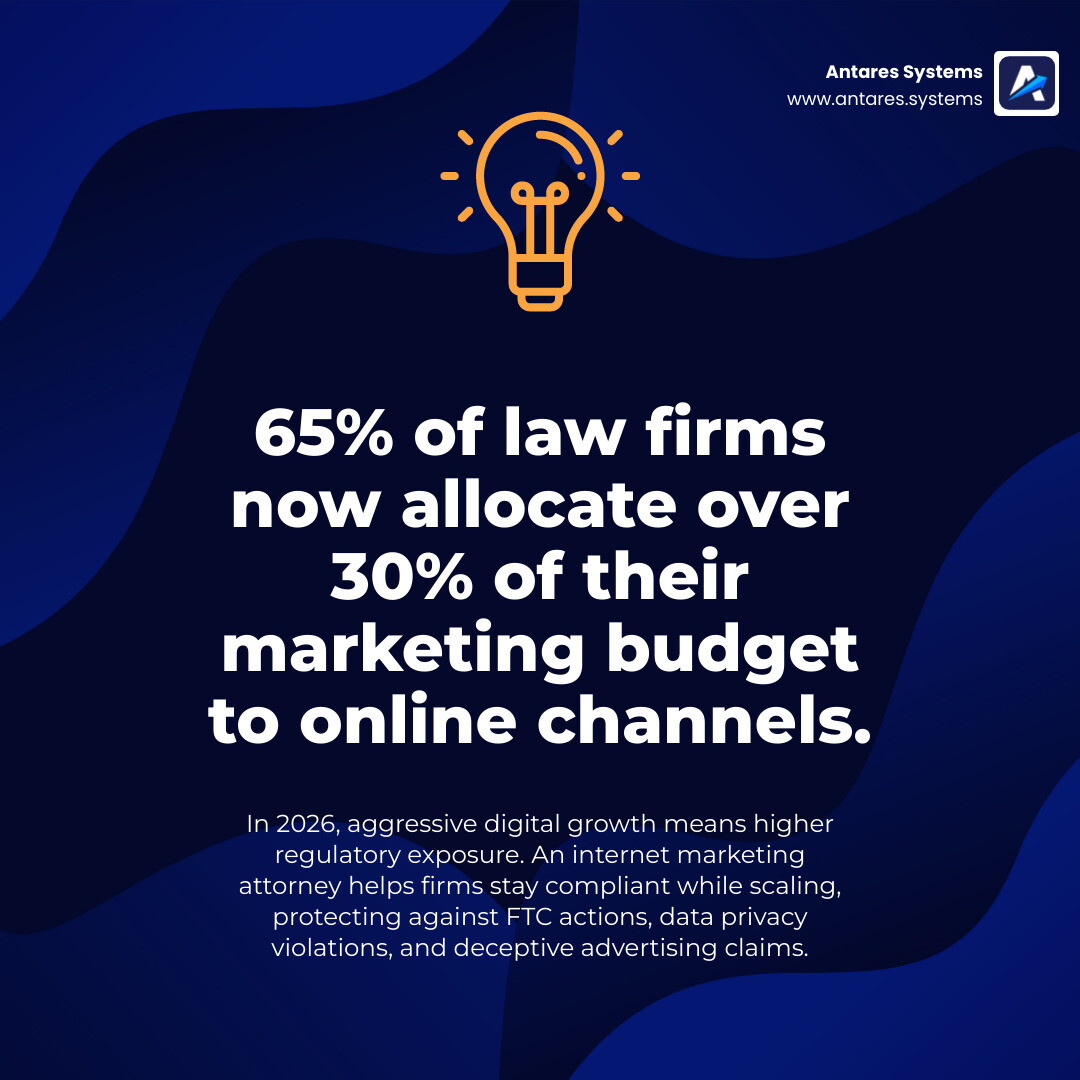 Key roles and responsibilities of an internet marketing attorney in 2026 infographic Key roles and responsibilities of an internet marketing attorney in 2026 infographic