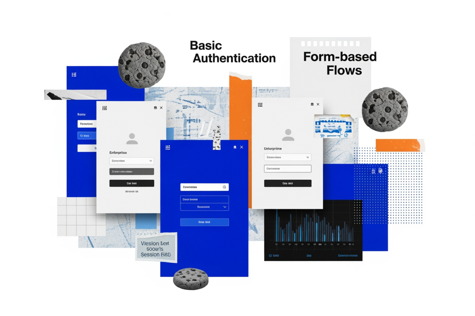 comparing basic vs form based authentication flow
