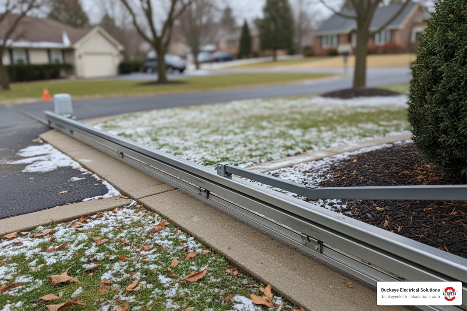 well maintained automatic sliding gate track Ohio well maintained automatic sliding gate track Ohio