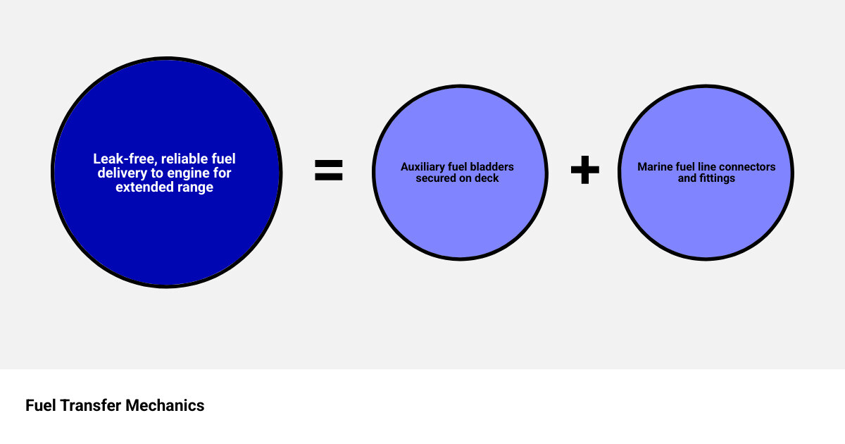 mechanics of auxiliary fuel transfer infographic