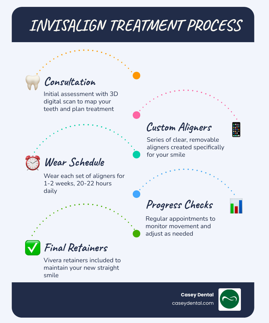 Invisalign cost components and treatment tiers infographic infographic