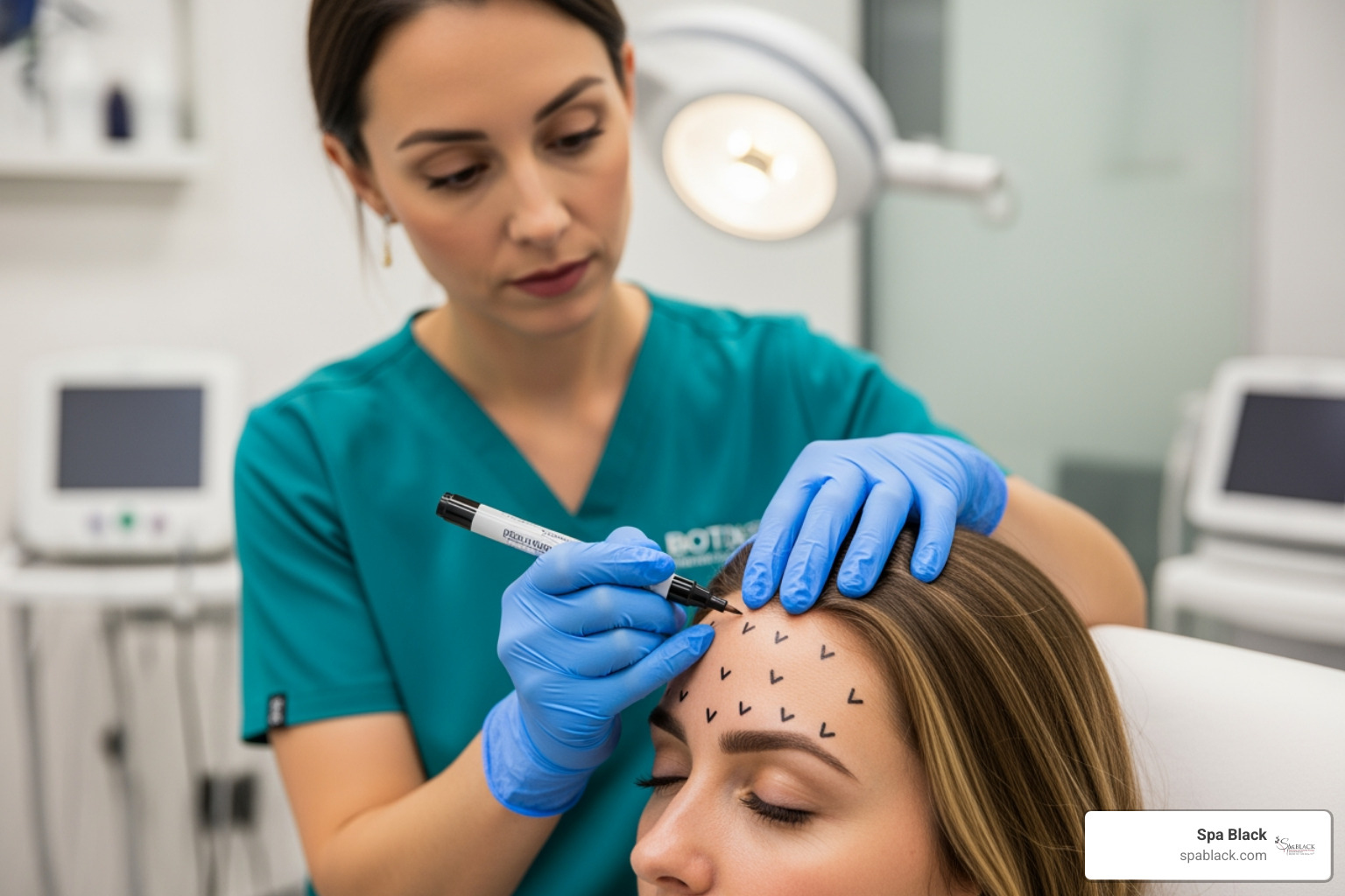 A Quick Start Guide to Forehead Wrinkle Botox | Spa Black
