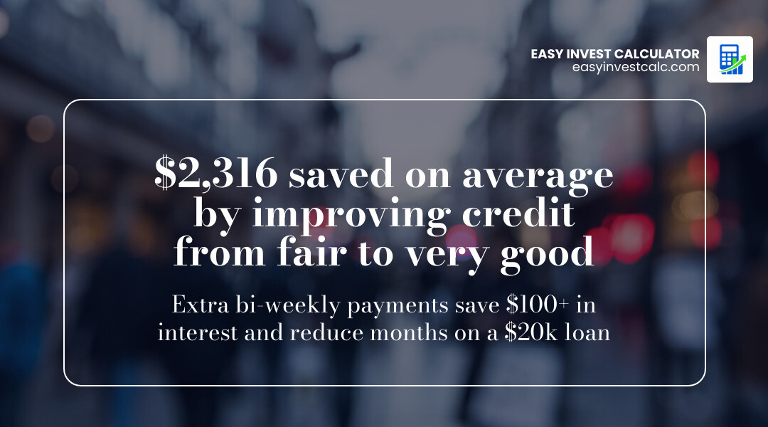Infographic showing how extra payments reduce the loan term and interest infographic
