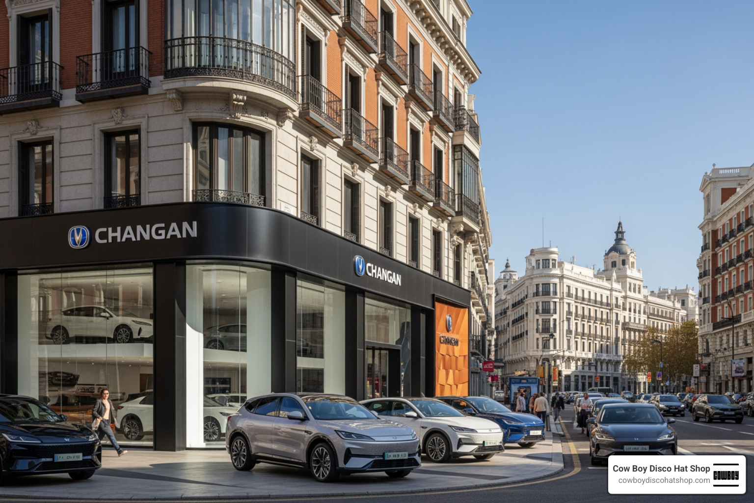 Changan dealership in Madrid Spain 2026